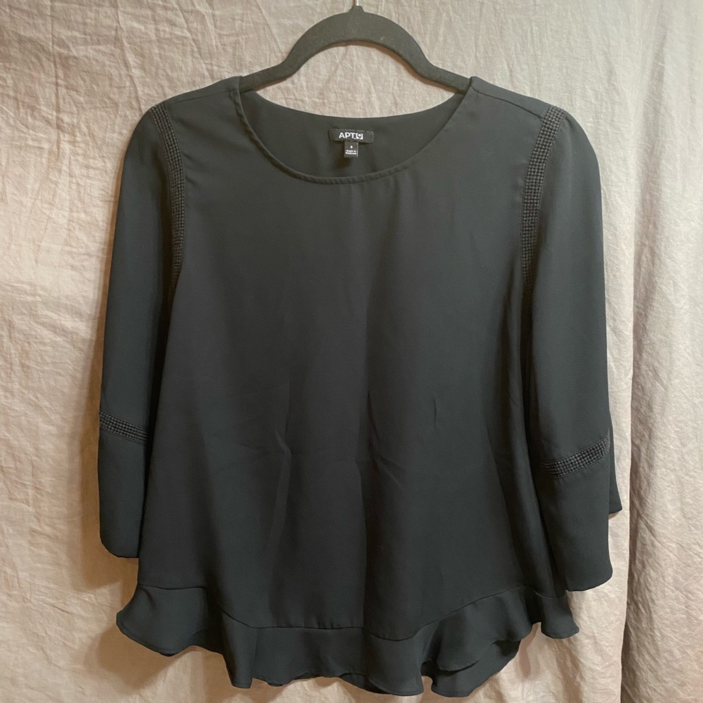 Apt 9 black dress shirt